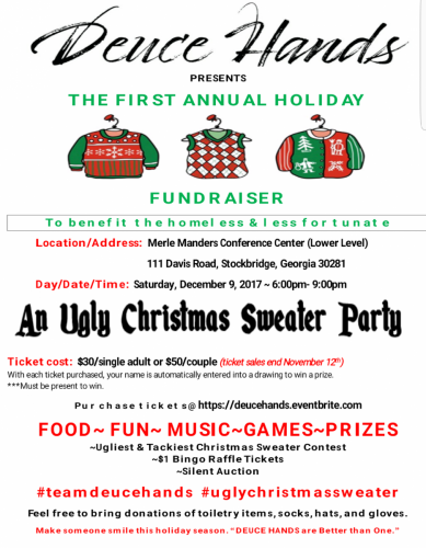 fundraiser flyer